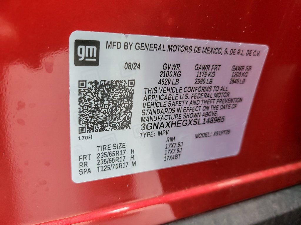 Certified 2025 Chevrolet Equinox LT w/ Safety and Technology Package image 23