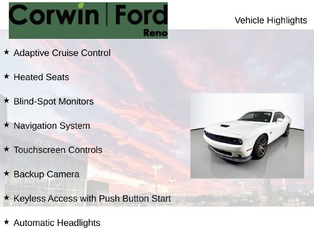 Used 2015 Dodge Challenger SRT w/ Technology Group RWD image 7
