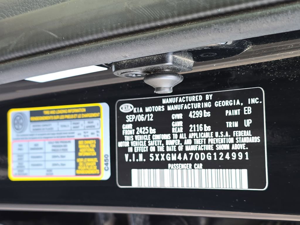 Used 2013 Kia Optima LX w/ Convenience Pkg image 36