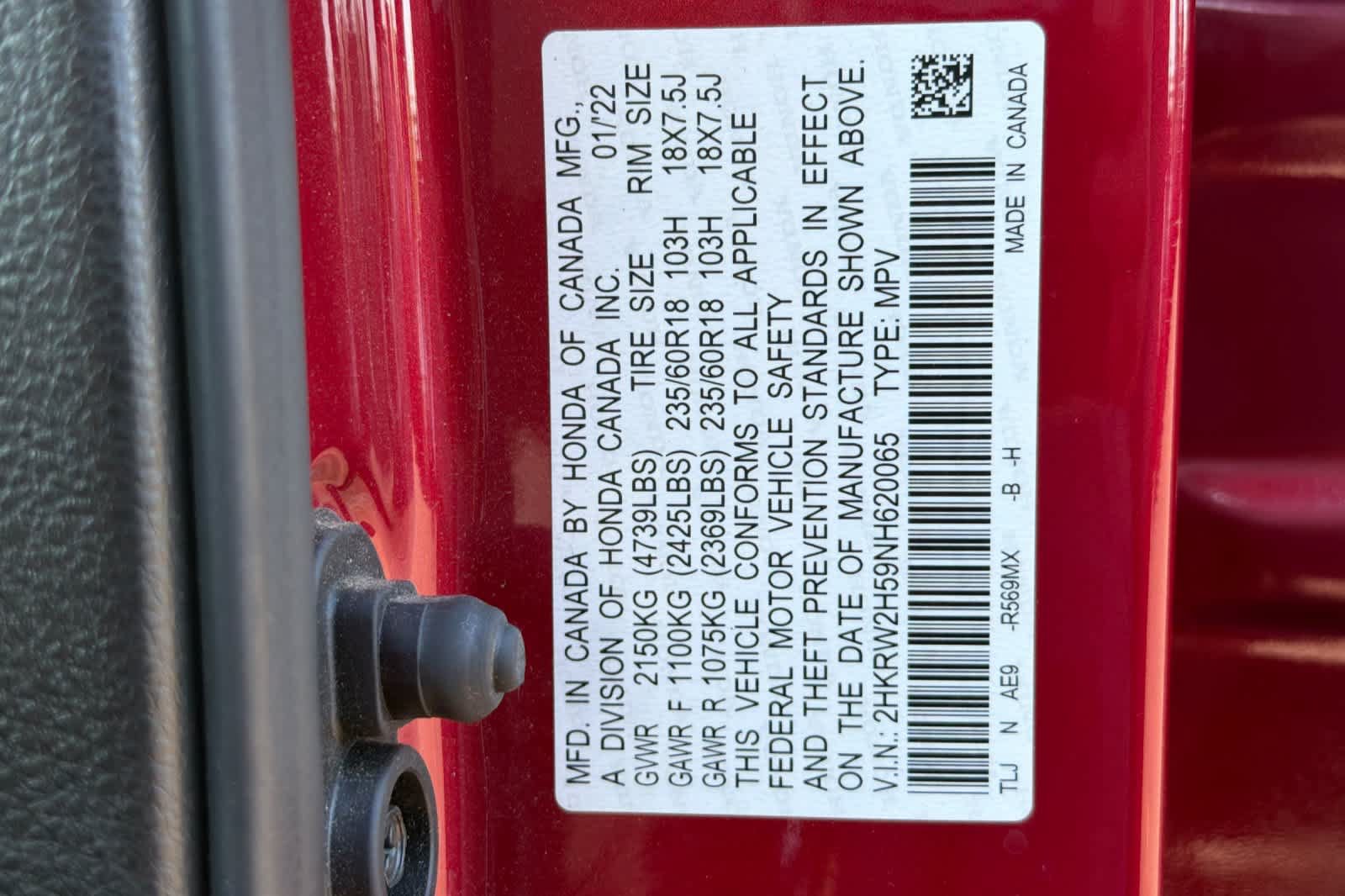 Used 2022 Honda CR-V EX image 29