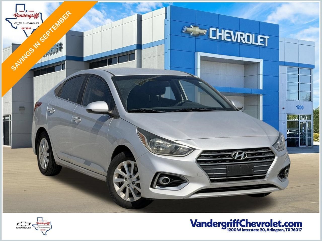Used 2020 Hyundai Accent SEL w/ Cargo Package FWD image 1
