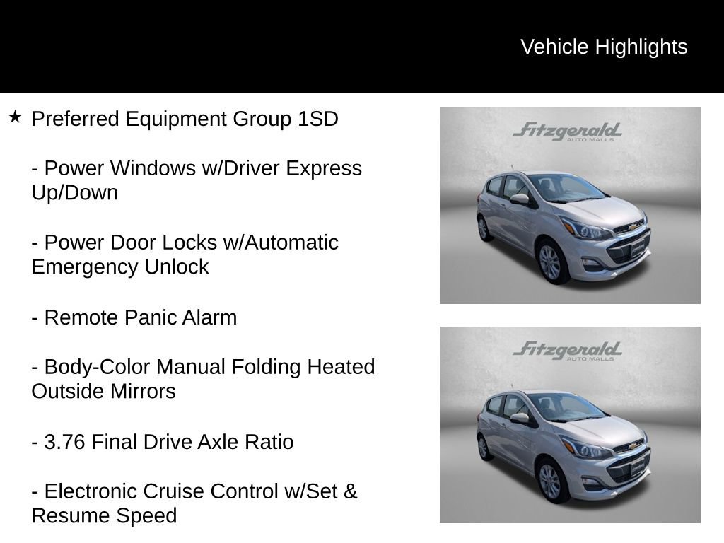 Used 2021 Chevrolet Spark LT FWD image 4