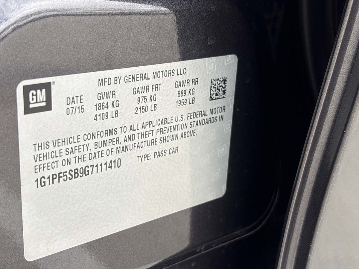 Used 2016 Chevrolet Cruze LT FWD image 26