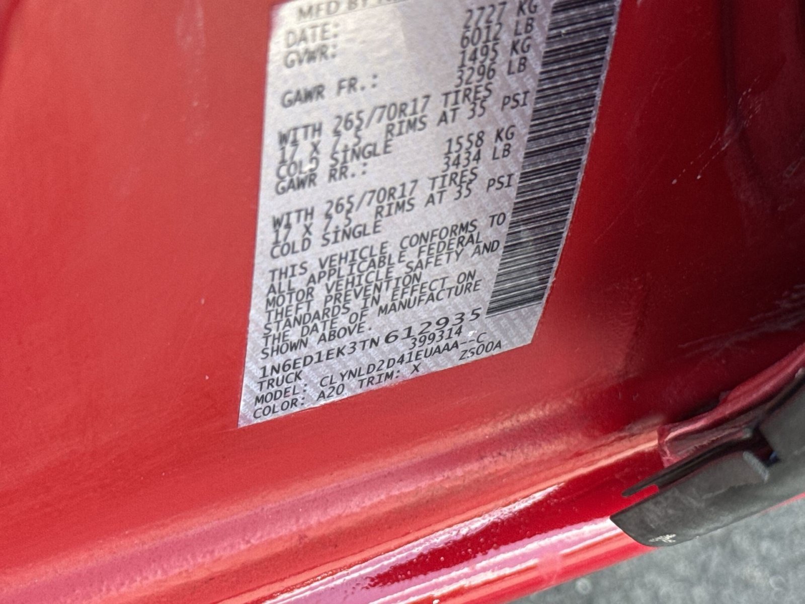 Used 2026 Nissan Frontier PRO-4X AWD/4WD image 29