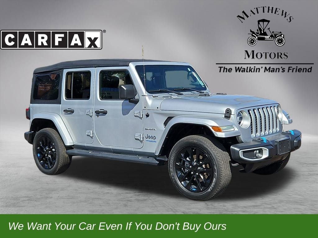 Used 2022 Jeep Wrangler Unlimited Sahara w/ Cold Weather Group