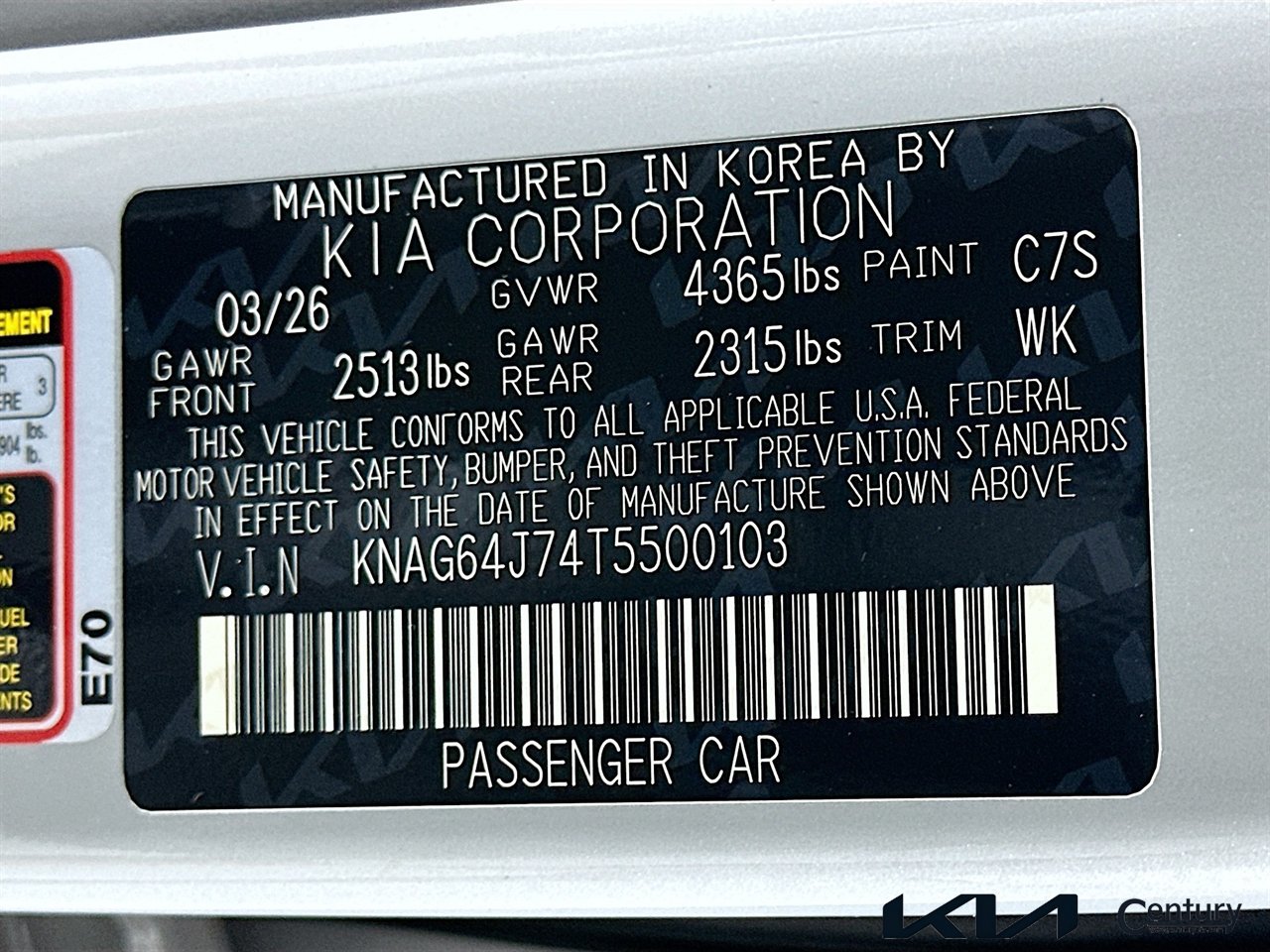New 2026 Kia K5 GT-Line FWD image 20