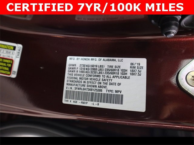 Used 2019 Honda Odyssey EX-L image 27