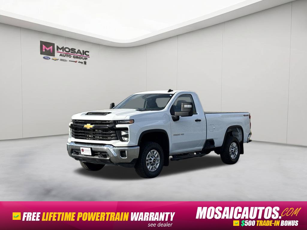 Used 2026 Chevrolet Silverado 2500 W/T w/ Snow Plow Prep/Camper Package AWD/4WD image 3