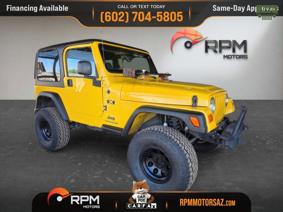 Used 2004 Jeep Wrangler X AWD/4WD image 1