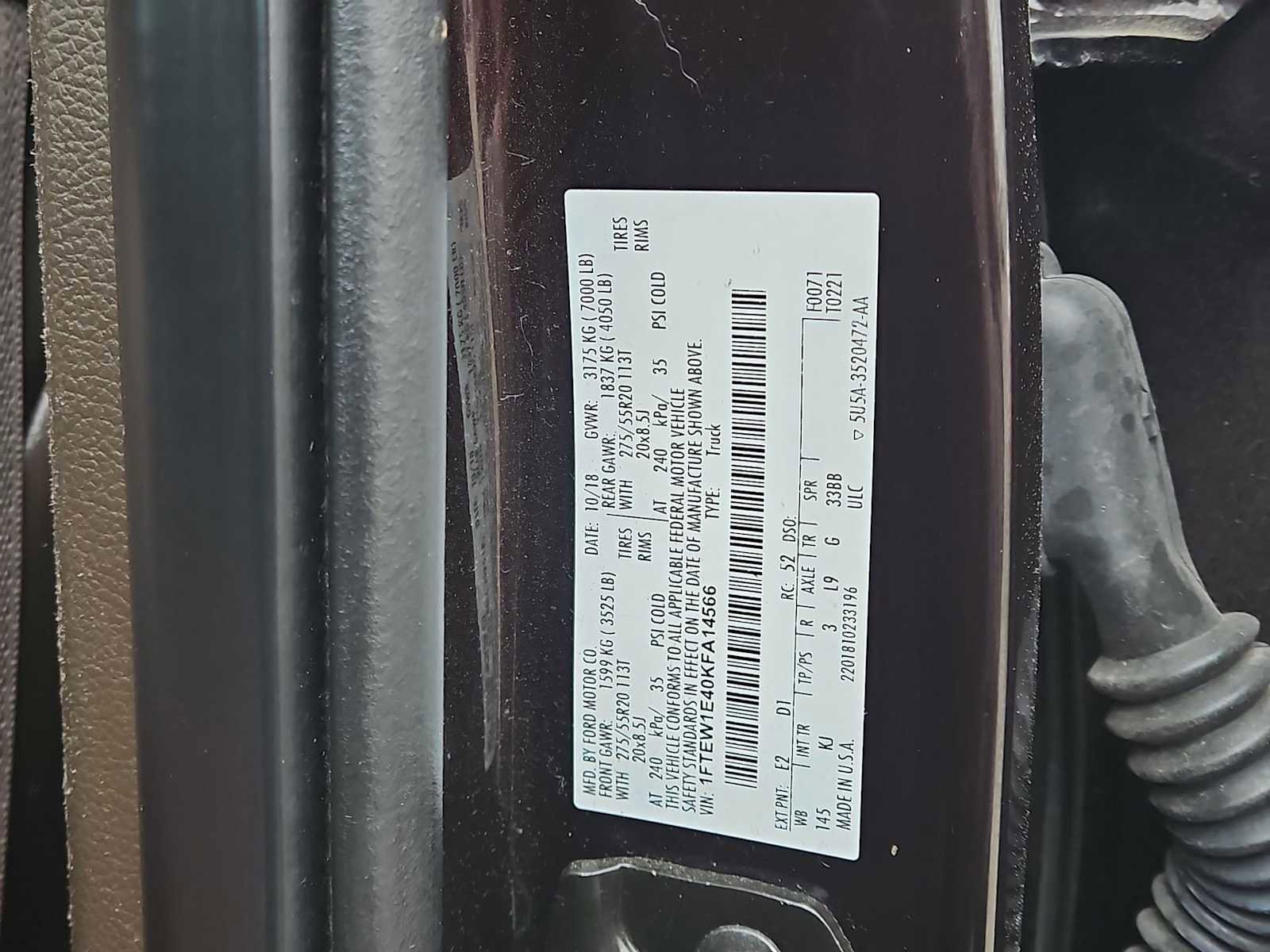 Used 2019 Ford F150 King Ranch w/ Equipment Group 601A Luxury image 38