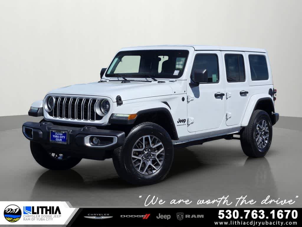 Used 2025 Jeep Wrangler Sahara AWD/4WD image 1