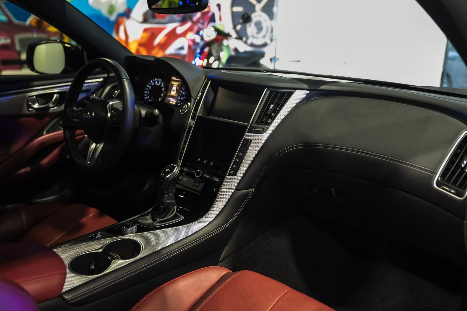 Used 2019 INFINITI Q60 Red Sport 400 w/ Proactive Package RWD image 24