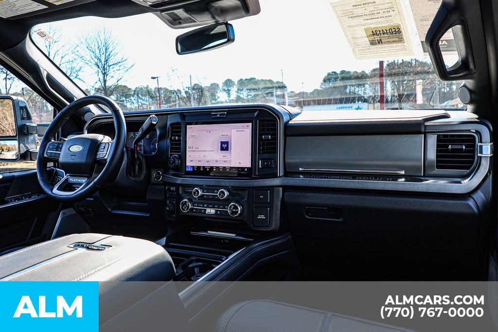 Used 2025 Ford F450 Platinum w/ Snow Plow Prep Package image 30
