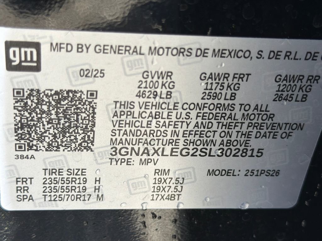 Used 2025 Chevrolet Equinox RS image 26