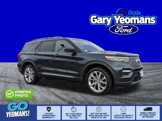 Certified 2023 Ford Explorer Platinum w/ Technology Package