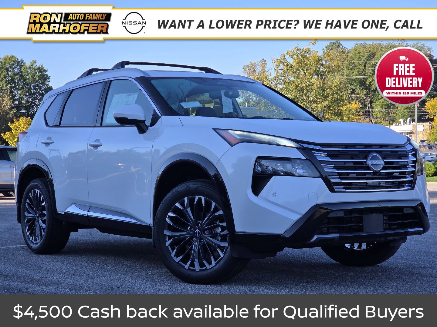 New 2026 Nissan Rogue Platinum w/ Platinum Premium Package