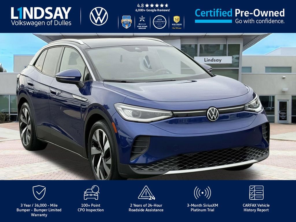 Used 2021 Volkswagen ID.4 Pro S w/ Gradient Package image 1