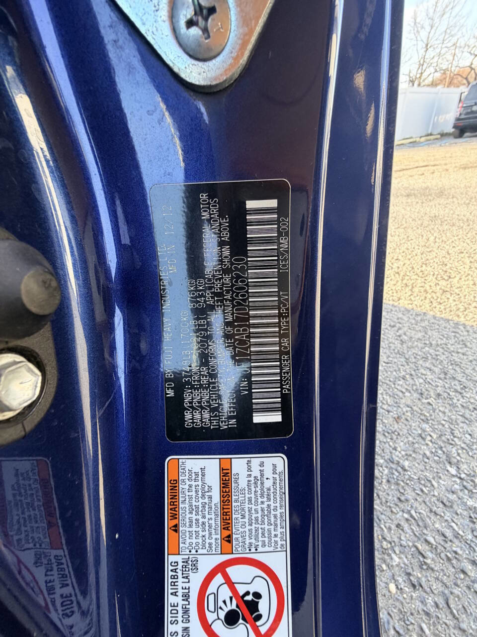 Used 2013 Subaru BRZ Premium w/ Popular Pkg 1A image 6