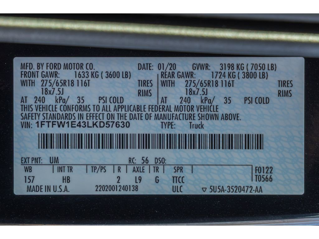 Used 2020 Ford F150 Lariat image 30