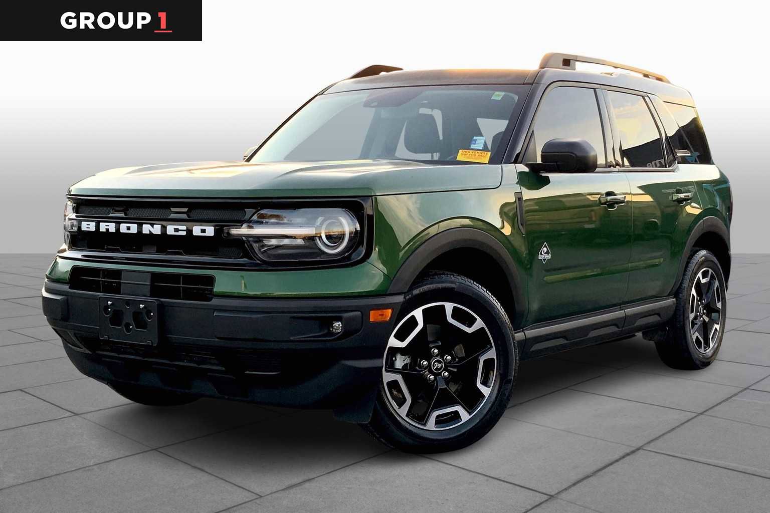 Certified 2024 Ford Bronco Sport Outer Banks w/ Tech Package