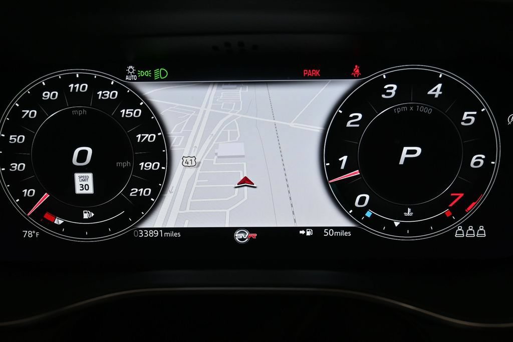 Used 2021 Jaguar F-PACE SVR AWD/4WD image 12