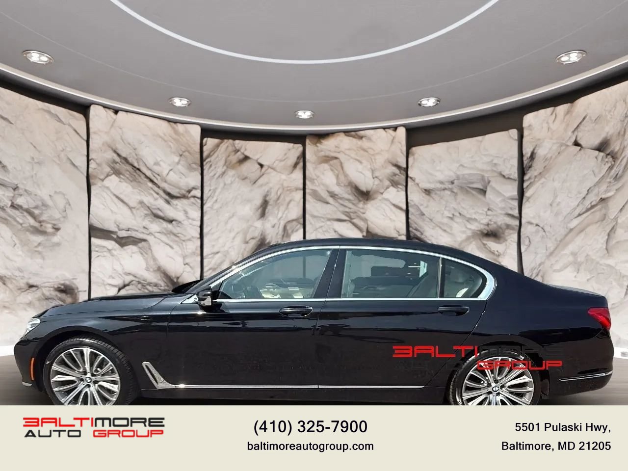 Used 2019 BMW 750i xDrive w/ Executive Package AWD/4WD image 9