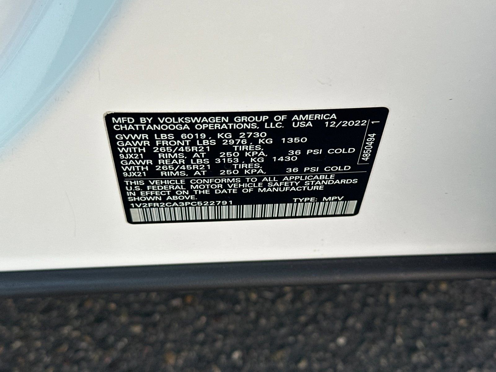 Used 2023 Volkswagen Atlas SEL Premium image 27