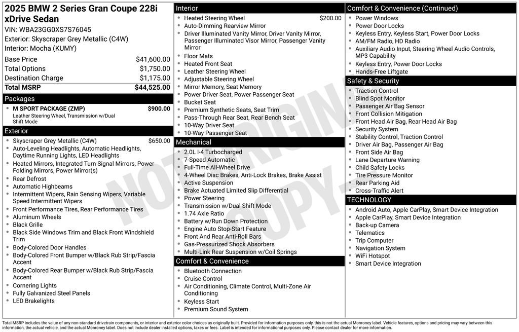 Used 2025 BMW 228i xDrive image 3