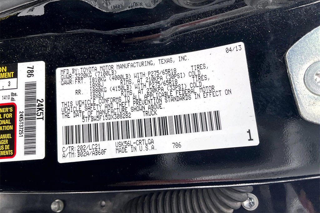 Used 2013 Toyota Tundra Limited image 32