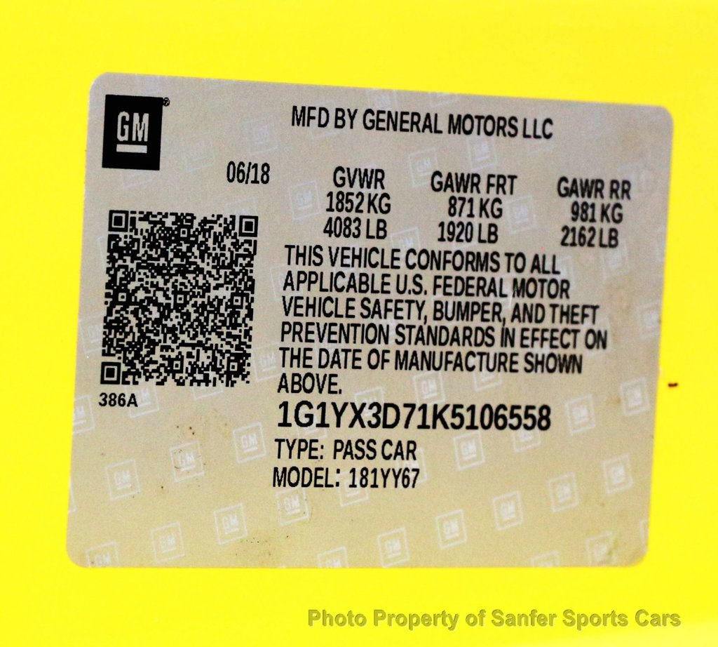 Used 2019 Chevrolet Corvette Grand Sport image 48