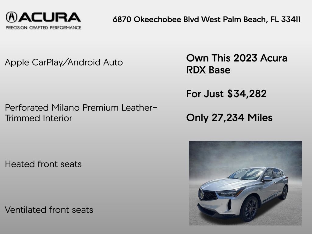 Used 2023 Acura RDX A-Spec image 14