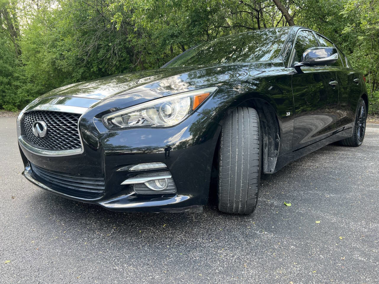 Used 2015 INFINITI Q50 Premium w/ Navigation Package RWD image 3