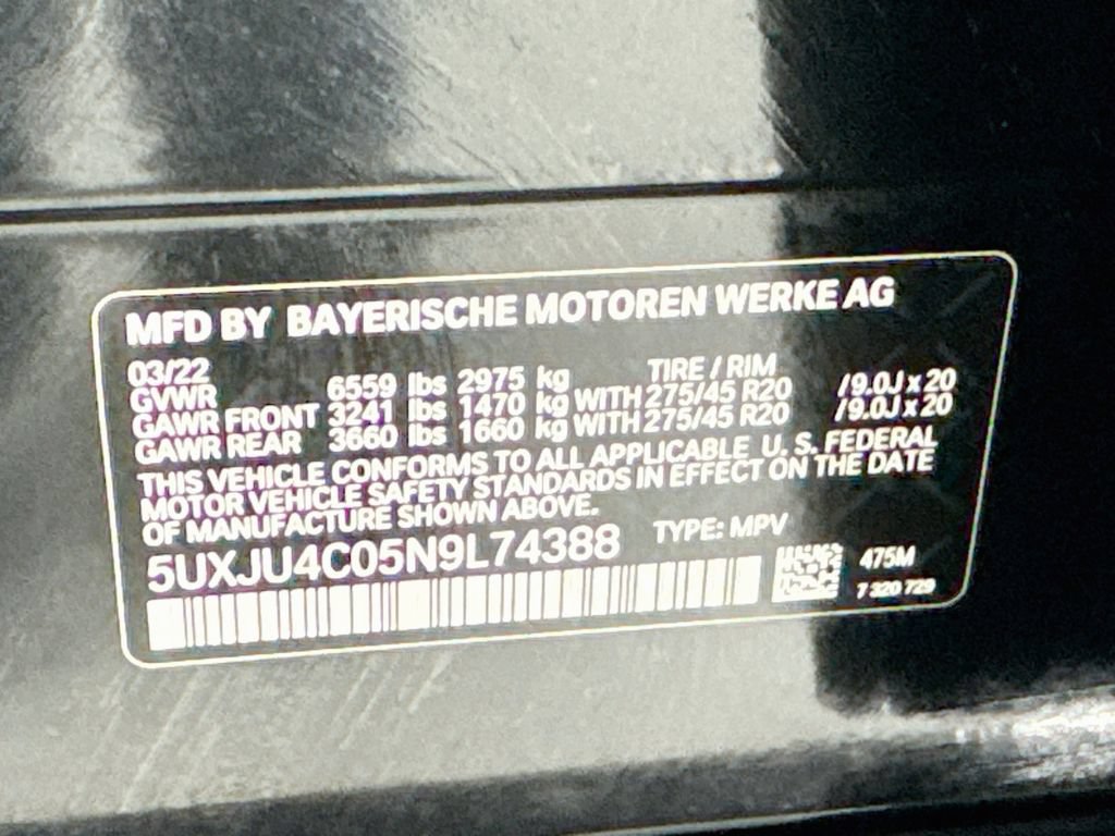Used 2022 BMW X5 M50i AWD/4WD image 56