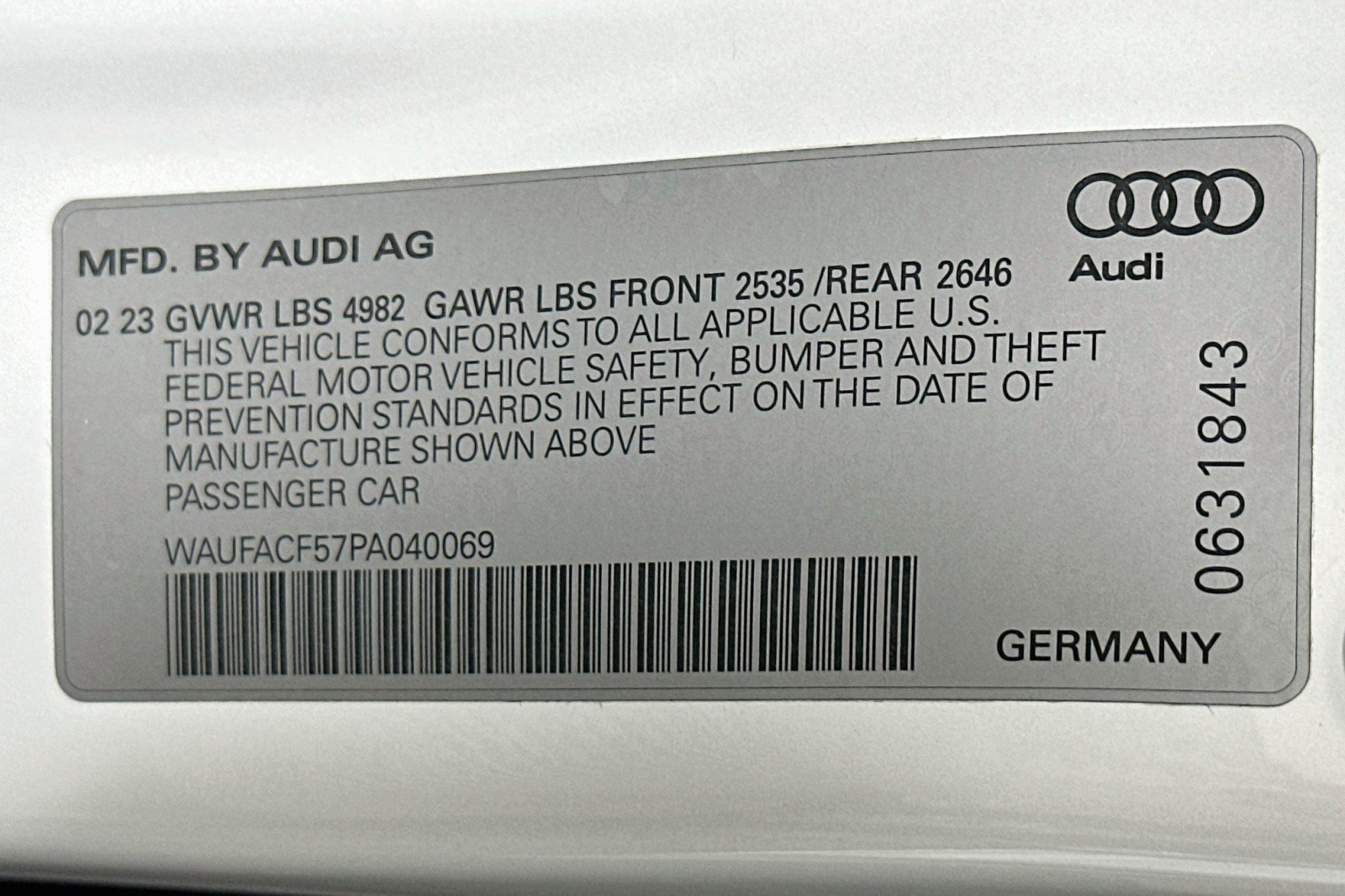 Used 2023 Audi A5 2.0T Premium Plus w/ Premium Plus AWD/4WD image 24