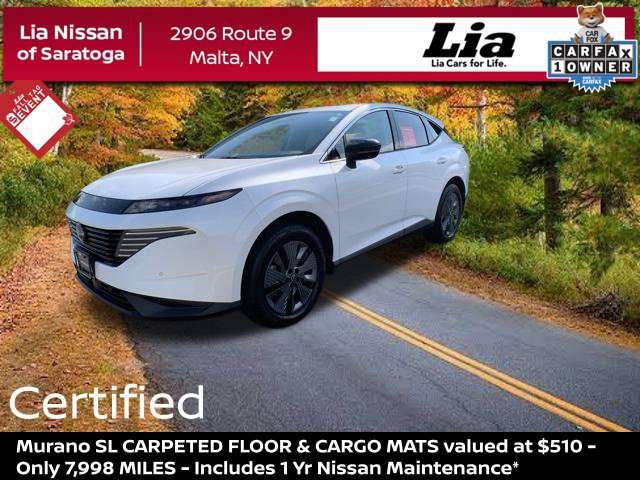 Certified 2025 Nissan Murano SL w/ Cargo Package