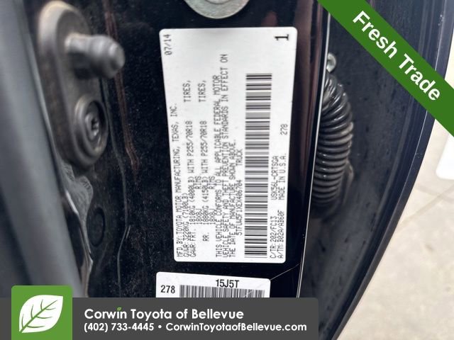 Used 2014 Toyota Tundra SR5 w/ SR5 Upgrade Package image 13