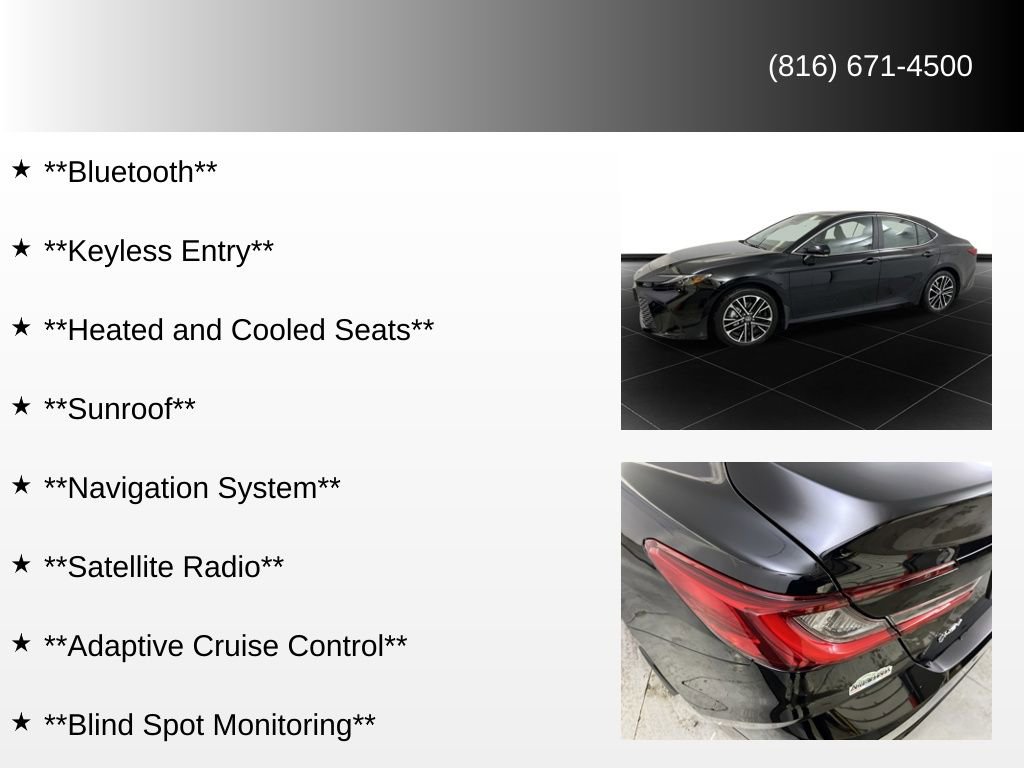 Used 2026 Toyota Camry XLE w/ Premium Plus Package image 82