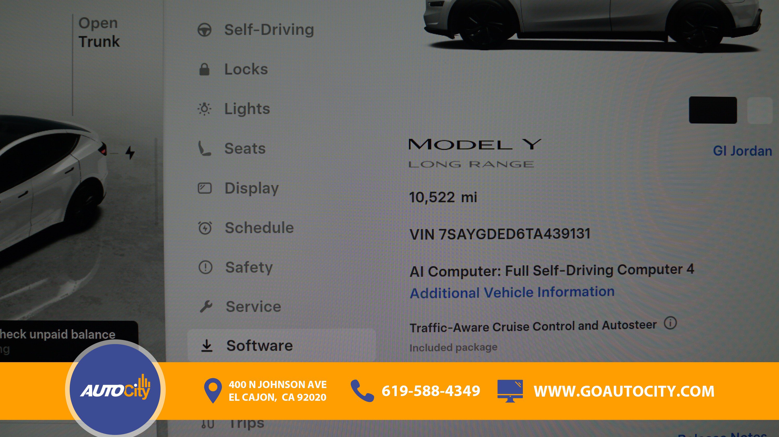 Used 2026 Tesla Model Y 2WD image 3
