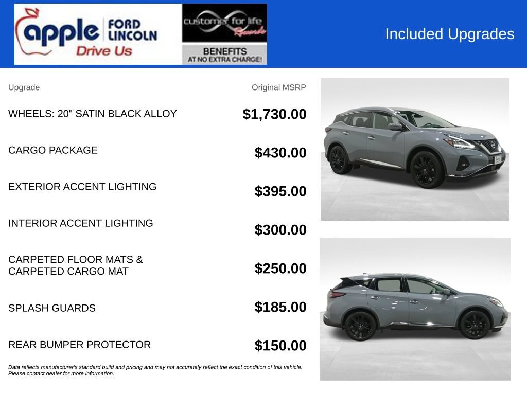 Used 2021 Nissan Murano Platinum w/ Cargo Package AWD/4WD image 4