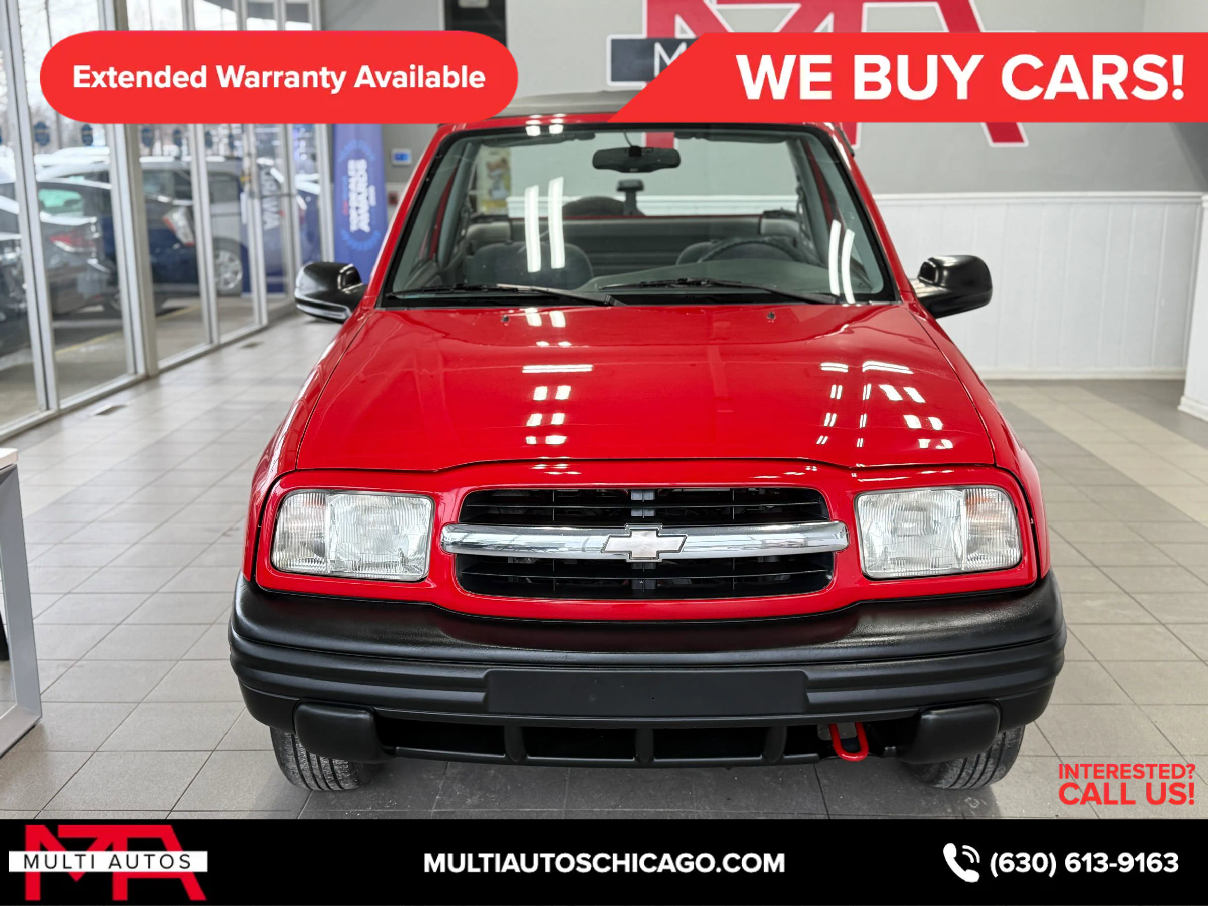Used 2000 Chevrolet Tracker 2WD Convertible w/ Preferred Equipment Group 2 image 6