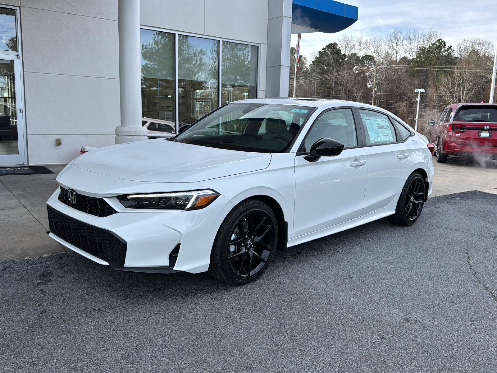 New 2025 Honda Civic FWD Hybrid Sedan