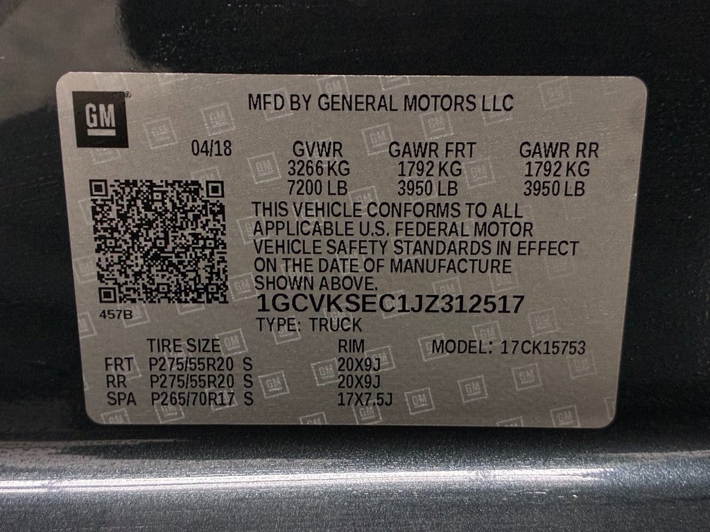 Used 2018 Chevrolet Silverado 1500 LTZ Z71 w/ LTZ Plus Package image 60