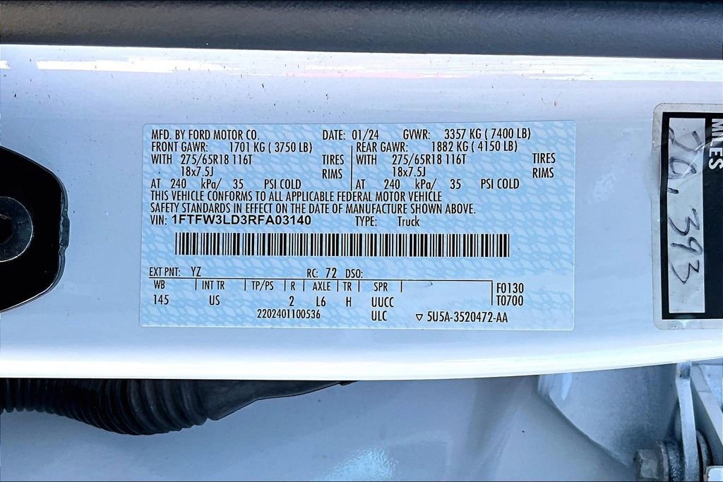 Used 2024 Ford F150 XLT w/ Mobile Office Package image 19