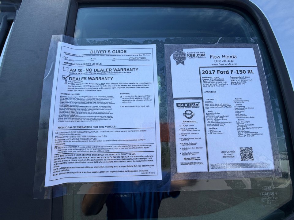 Used 2017 Ford F150 XL w/ Equipment Group 101A Mid image 37