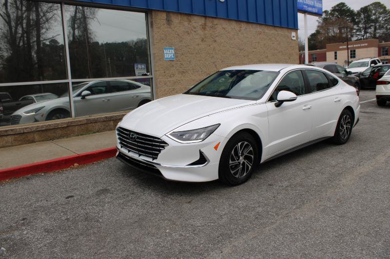 Used 2022 Hyundai Sonata Blue image 3