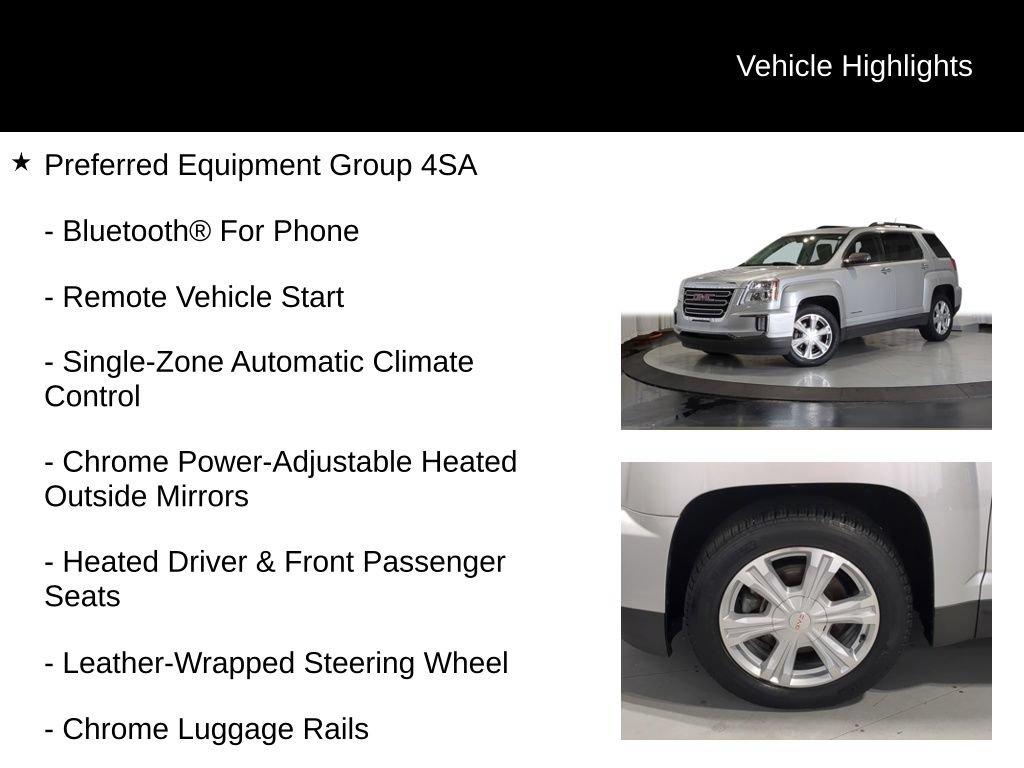 Used 2017 GMC Terrain SLT w/ Open Road Package AWD/4WD image 7