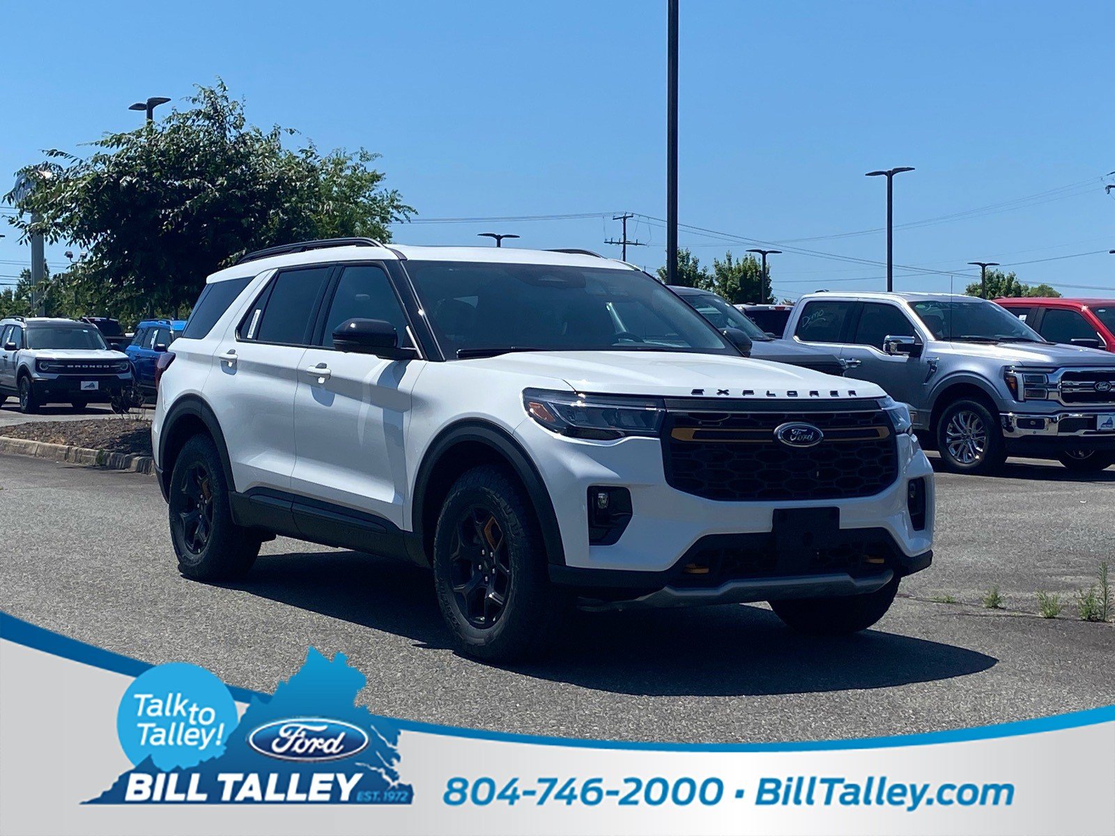 New 2026 Ford Explorer Tremor w/ Tremor Ultimate Package