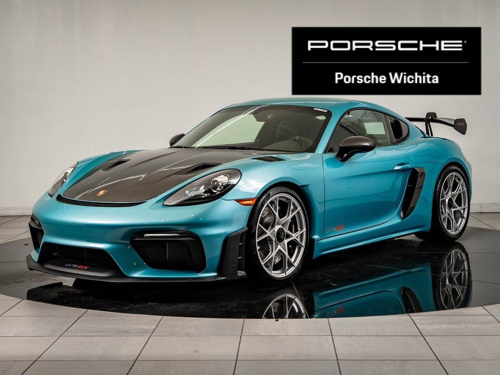 Certified 2024 Porsche 718 Cayman GT4 RS w/ Weissach Package RWD image 1