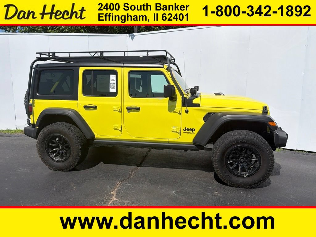Used 2022 Jeep Wrangler Unlimited Sport AWD/4WD image 1