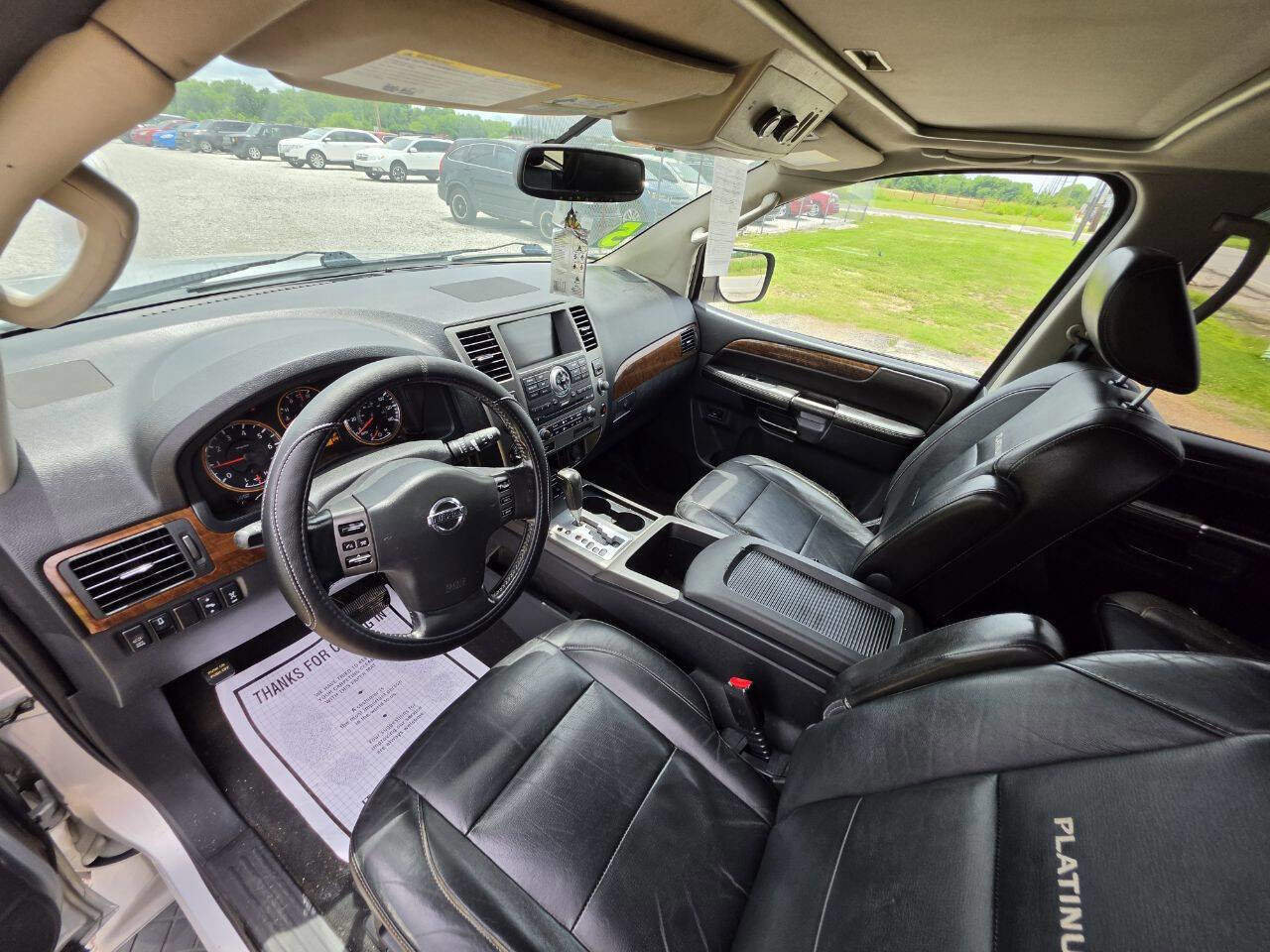 Used 2011 Nissan Armada Platinum w/ 2nd Row Captain Seat Pkg AWD/4WD image 3